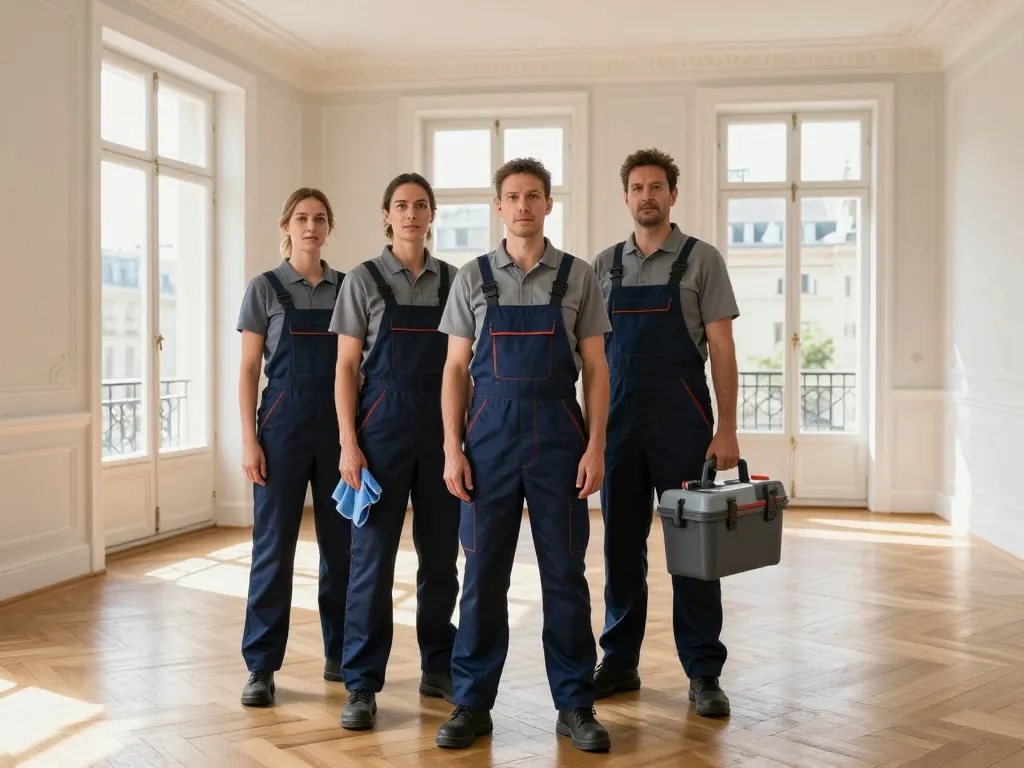 Équipe de nettoyage